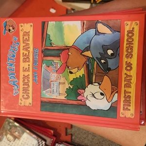 4/$20 FIRST DAY OF SCHOOL The Adventures of Chuck E. Beaver and Friends book